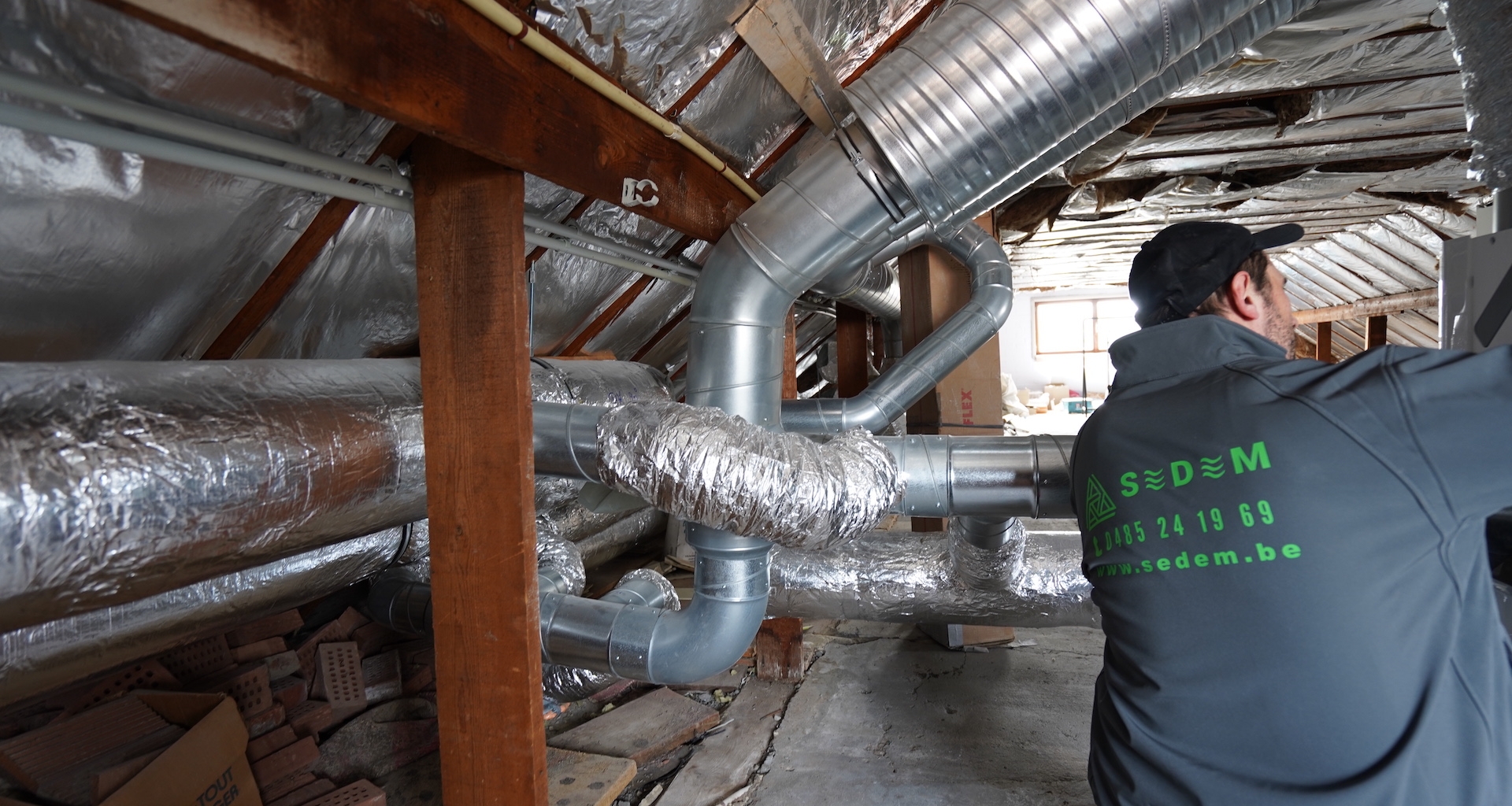 Ventilation installation Deinze