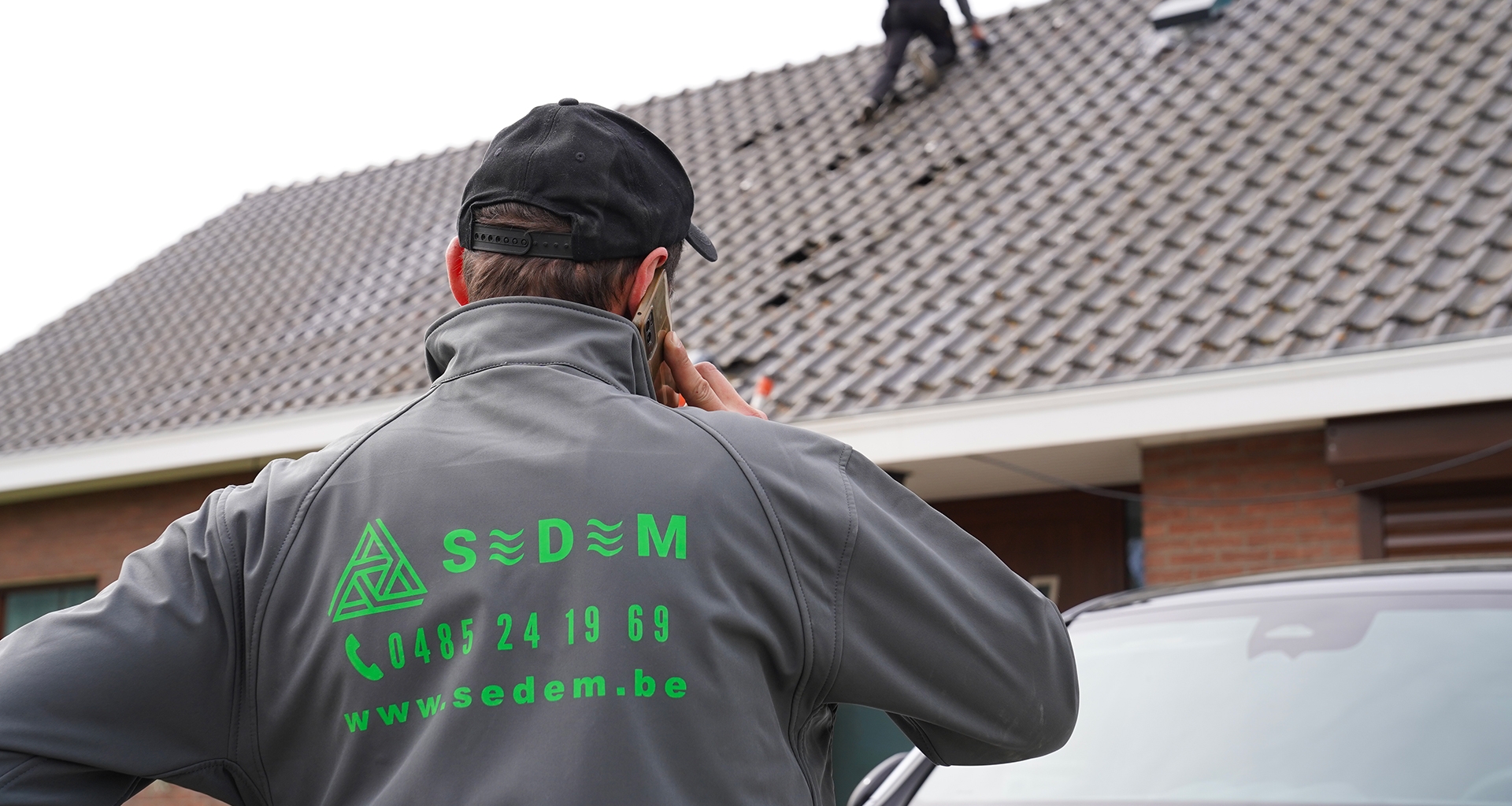 Installation of photovoltaic panels in Deinze